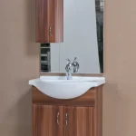 Újdonság Tboss Bianka Economy 65 fürdőszobabútor (prégelt matt fehér)Tboss