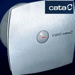 Cata X-Mart Matic 10 szellőztető gyorsrögzítő rendszerrel és automata zsaluval (inox, #X-Mart 10 M)Cata Biztonságos fizetés