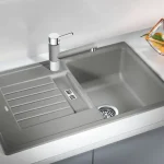 BLANCO ZIA 45S Silgranit mosogató dugókiemelővel (palaszürke, #518936)Blanco Biztonságos fizetés