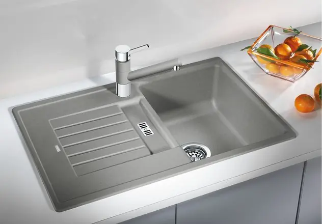 BLANCO ZIA 45S Silgranit mosogató dugókiemelővel (palaszürke, #518936)Blanco Biztonságos fizetés