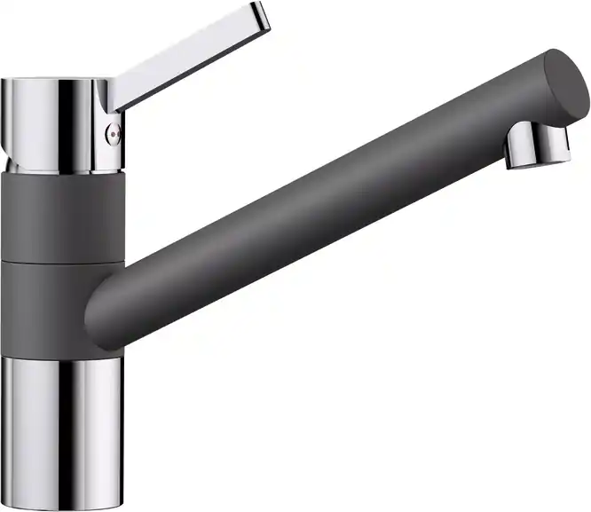 Szuper ajánlat BLANCO TIVO Silgránit/króm álló mosogató csaptelep, palaszürke 518800Blanco