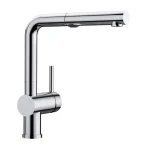 Kihagyhatatlan ajánlat Blanco LINUS-S Vario kihúzható zuhanyfejes mosogató csaptelep, króm 518406Blanco