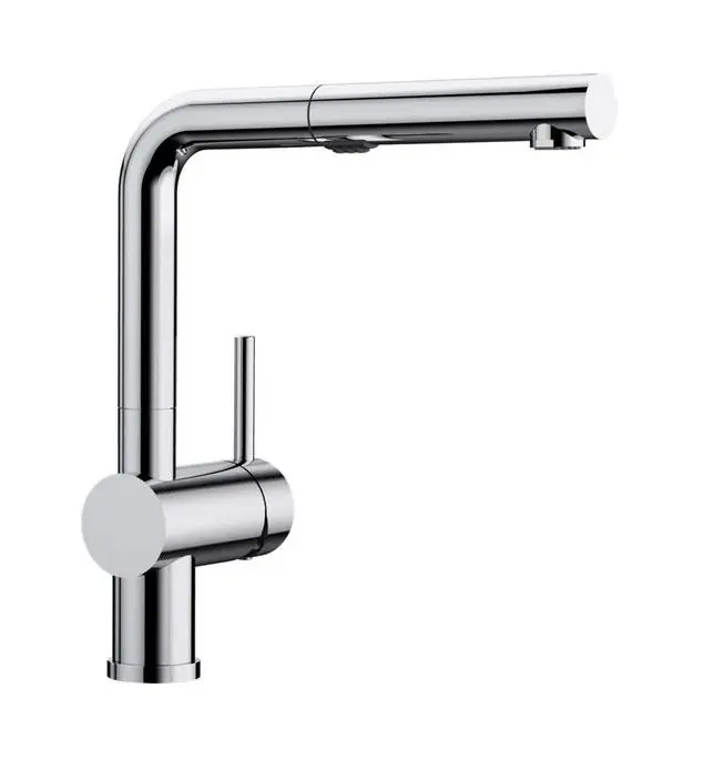 Kihagyhatatlan ajánlat Blanco LINUS-S Vario kihúzható zuhanyfejes mosogató csaptelep, króm 518406Blanco