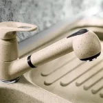 BLANCO WEGA egykaros gránit mosogató csaptelep kihúzható zuhanyfejjel (sand, #512042)Blanco Biztonságos vásárlás