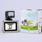 M-Tech 10W, 900lm, 230V, IP65, 3000K, meleg fehér reflektor mozgásérzékelős MTL708M-tech Árcsökkenés
