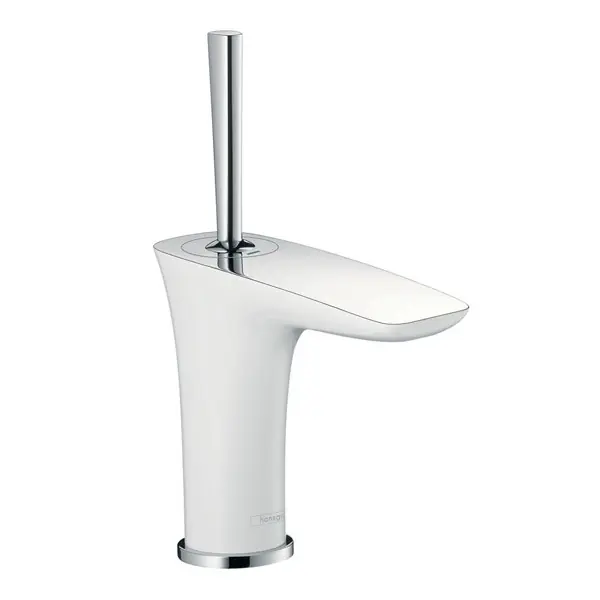 Hansgrohe Puravida egykaros hidegvizes króm/fehér mosdócsaptelep 100 lefolyógarnitúra nélkül 15132 400 (15132400)Hansgrohe Gyors kiszállítás