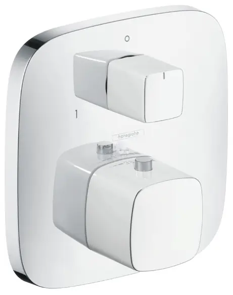 Hansgrohe PuraVida fehér/króm falsík alatti termosztát színkészlet elzáró- és váltószeleppel 15771 400 (15771400)Hansgrohe Legnépszerűbb