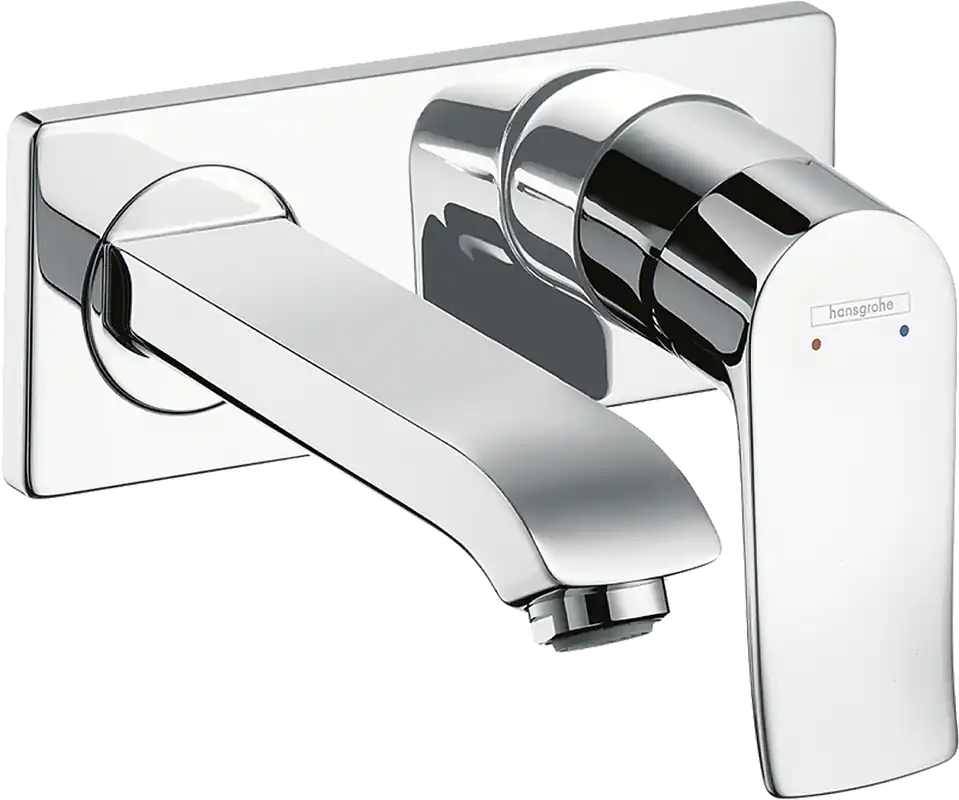 Hansgrohe Metris egykaros, falsík alatti mosdócsaptelep 165 mm-es kifolyóval LowFlow 3,5 liter/perc 31251 000 (31251000)Hansgrohe Ne maradj le