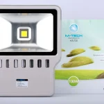Legnépszerűbb M-Tech 100W 9000lm, 230V, IP65, 3000K, meleg fehér reflektor MTL720M-tech