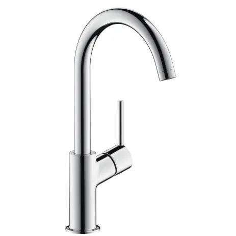 Hansgrohe Talis egykaros magasított mosdócsaptelep 210, push-open lefolyó-garnitúrával 32082 000 (32082000)Hansgrohe Alacsony ár