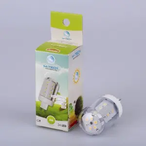 Prémium M-Tech G9 Spot 27 LED SMD, 230V, 4,5W, 360Lm Hideg Fehér 6500K, 3036, MTL460 led izzóM-tech