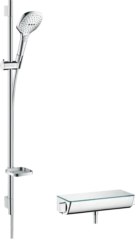 Hansgrohe Ecostat Select Combi fehér/króm 0.90 m Raindance Select E 120 3jet kézizuhannyal 27039 400 (27039400)Hansgrohe Ne maradj le