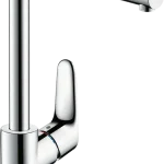 Hansgrohe Focus Egykaros króm konyhai csaptelep elforgatható kifolyóval 31817 000 (31817000)Hansgrohe Azonnal elérhető