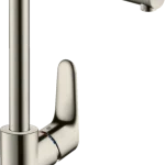 Hansgrohe Focus Egykaros rozsdamentes acél hatású konyhai csaptelep elforgatható kifolyóval 31817 800 (31817800)Hansgrohe Ne maradj le