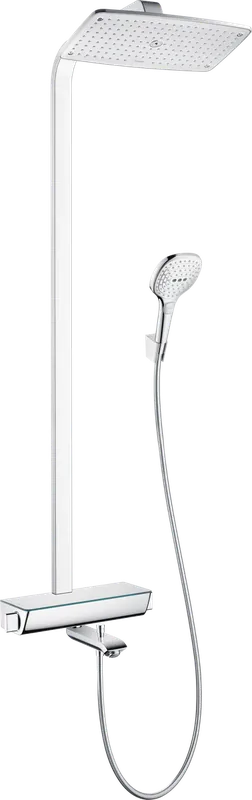 Akció Raindance Select E 360 1jet Showerpipe króm zuhanyrendszer kádtöltővel 27113 000 (27113000)Hansgrohe