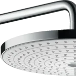 Olcsó Hansgrohe Raindance Select S 300 2jet fehér/króm fejzuhany 390 mm zuhanykarral 27378 400 (27378400)Hansgrohe