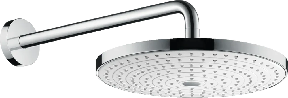 Olcsó Hansgrohe Raindance Select S 300 2jet fehér/króm fejzuhany 390 mm zuhanykarral 27378 400 (27378400)Hansgrohe