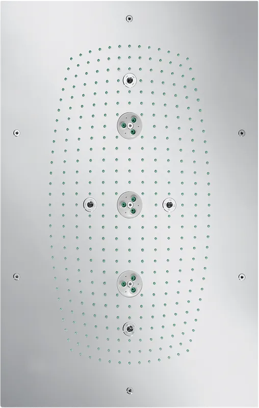 Szuper akció Hansgrohe Raindance Rainmaker 680x 462 mm Air 3jet fejzuhany világítás nélkül 28417 000 (28417000)Hansgrohe