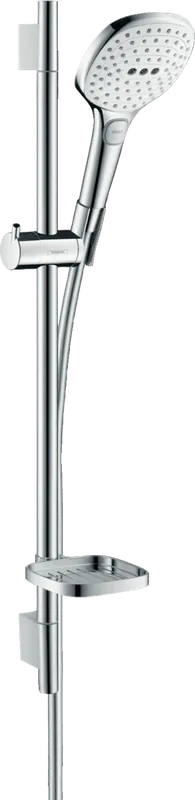 Hansgrohe Raindance Select E 120 3jet / Unica’S Puro 0.65 m fehér/króm zuhanyszett 26620 400 (26620400)Hansgrohe Biztonságos fizetés