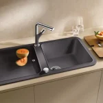 Prémium BLANCO Yova XL 6S Silgranit mosogató tartozékokkal (palaszürke, # 519584)Blanco