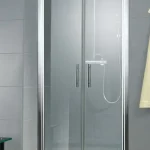 Utolsó esély HSK Style 80-as lengő zuhanyajtó (Átlátszó, króm)HSK