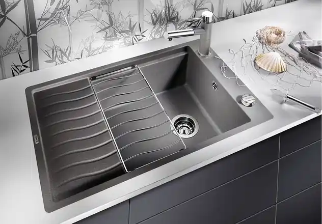 Kedvezmény BLANCO Elon XL 6-F Silgranit munkalap szintbe építhető mosogató (antracit, #519510)Blanco