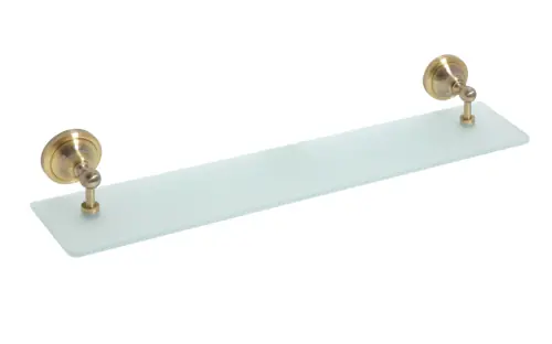 Utolsó esély Bemeta Retro 60 cm-es üvegpolc bronz színű 144102247Bemeta