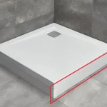 Radaway Argos C 100 zuhanytálca előlap, fehér 001-510094004Radaway Akció