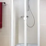 Legjobb ár HSK Top 80 cm-es lengőajtó (Átlátszó, fehér)HSK