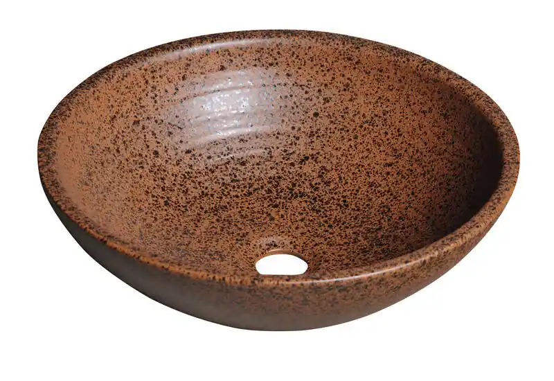 Kihagyhatatlan ajánlat Sapho ATTILA kerámia mosdó 44x14 cm, terrakotta (DK004)Sapho