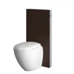 Geberit Monolith 131.002.SQ.1 szanitermodul talpon álló WC-hez, barna üveggel P-könyökkelGeberit Árengedmény