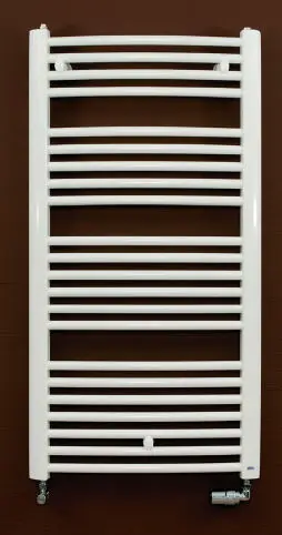 Szuper akció Betatherm BY fürdőszobai csőradiátor (596x969 mm, fehér, 594 W, #BY 60100)Betatherm