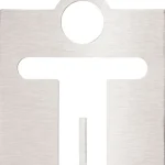 Sapho HP wc urak tábla fényes inox (111022032) XP042Sapho Biztonságos vásárlás