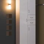 Akciós ár Tboss Bianka M60 fürdőszobai zárt álló szekrény (csersznye)Tboss