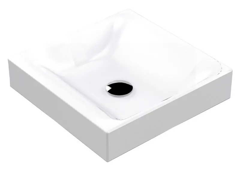 Vedd meg online Sapho KERASAN CENTO 45x45 cm pultra ültethető mosdó (354401)Sapho