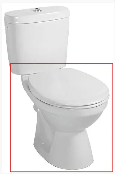 Alföldi Saval 2.0 hátsó kifolyású, mélyöblítésű monoblokk WC, tartály nélkül 7090 19 01 (70901901)Alföldi Szuper akció