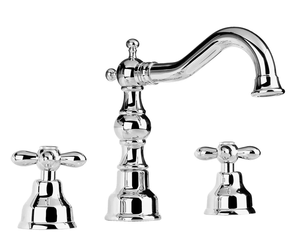 Népszerű Bugnatese Princeton Plus 8012CR Álló 3 üléses mosdócsaptelep leeresztővel CR / KRÓMBugnatese