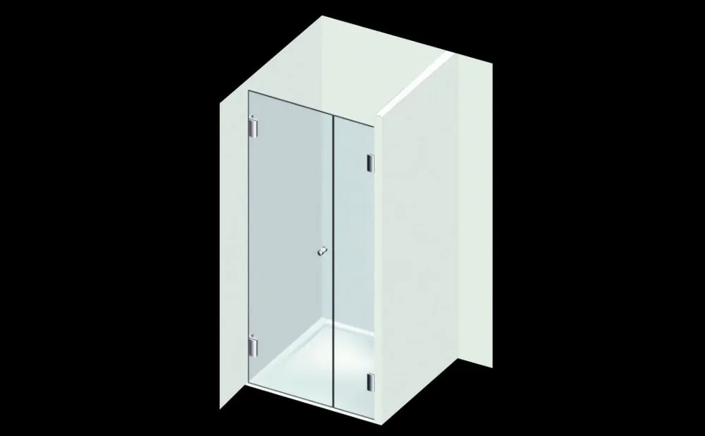 Bestseller Varioglass Globus 102 120x200 cm-es Zuhanyajtó (víztiszta üveg, 120x200 cm)Varioglass