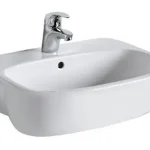 Kolo Style Félsüllyesztett mosdó (55x44,5 cm, L21855000) L21855Kolo Gyors kiszállítás