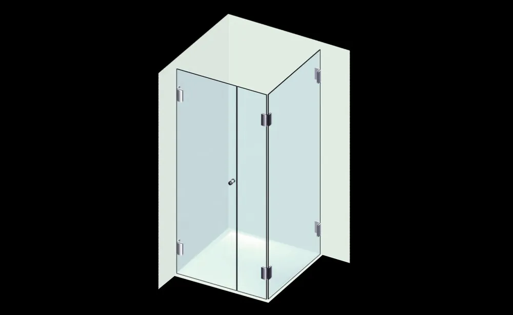 Varioglass Globus 202 120x80 cm-es Zuhanykabin (120x80x200 cm, bronz üveg)Varioglass Expressz kézbesítés