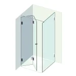 Varioglass Globus 207 80x90 cm-es Zuhanykabin (80x90x200 cm, savmart üveg)Varioglass Alacsony ár