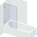 Biztonságos fizetés Varioglass Globus 601 60x150 cm-es kádparaván (60x150 cm, savmart üveg)Varioglass