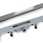 Olcsóbb Roltechnik ZUHANYFOLYÓKA ROZSDAMENTES HULLÁMOS RÁCCSAL (900 mm, #RMF-2/900)Roltechnik
