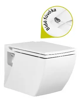 Creavit LEA - WC + BIDÉ 2in1 - TP324 falra szerelhető WC bidévelCreavit Bestseller