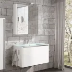 Tboss Soft Glass 90 fürdőszobabútor komplett szettTboss Expressz szállítás
