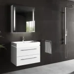 Expressz kézbesítés Tboss Icon 75 fürdőszobabútor komplett szett (venge, #sima tükörrel)Tboss