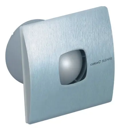 Újdonság Cata Silentis 10 T inox, időzítős fürdőszobai ventilátor (01071300)Cata