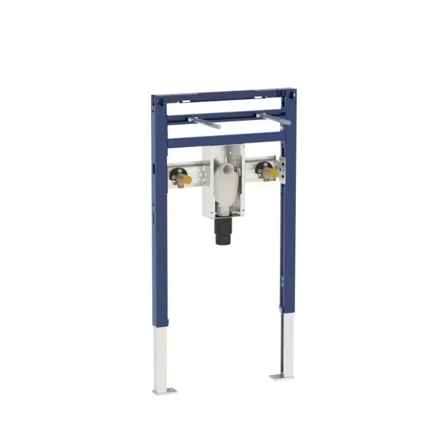 Népszerű Geberit alacsony (82/98 cm) Duofix mosdó szerelőelem álló csapteleppel szerelt fali mosdó részére, falsík alatti szifonnal 111.489.00.1Geberit