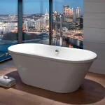 Aqualine LABE 170x76x57 cm szabadonálló kád, fehér (LA170)Aqualine Árcsökkenés