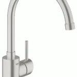 Újdonság Grohe Concetto egykaros mosogató csaptelep supersteel 32661 DC1 (32661DC1)Grohe
